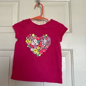 Cat and Jack baby girls 2T shirt